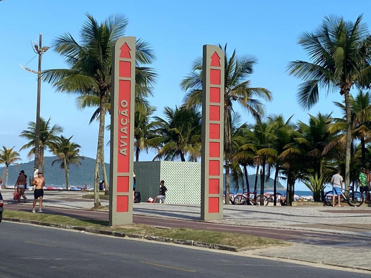 Praia Grande - Aviacao - Apto Estudio - 200 Mts Da Praia 外观 照片