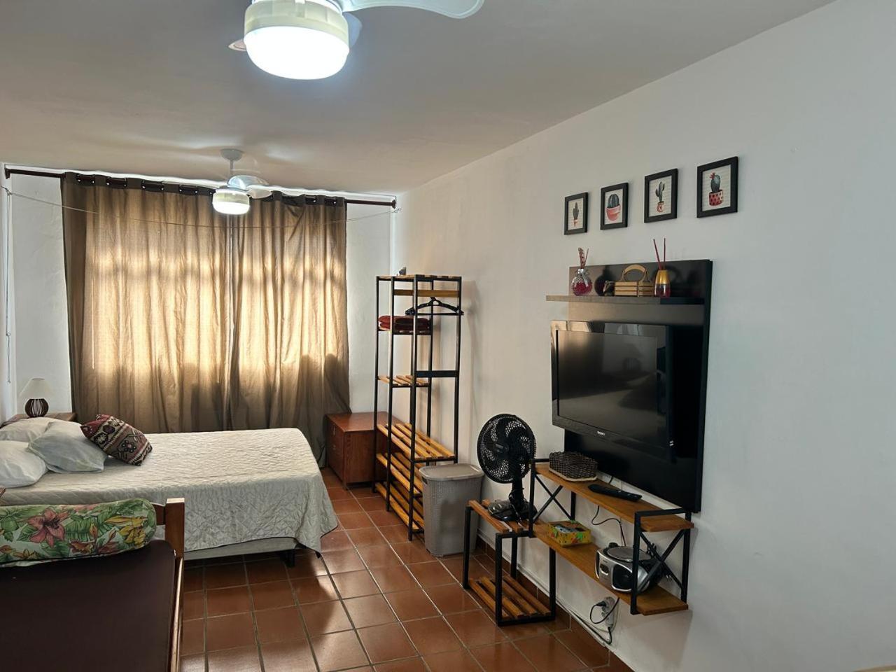 Praia Grande - Aviacao - Apto Estudio - 200 Mts Da Praia 外观 照片